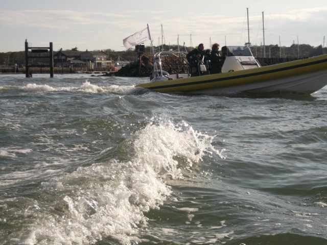 Rib Treasure Hunt on the Solent 